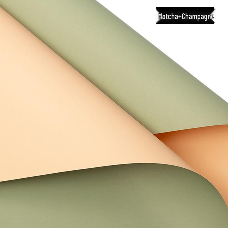 Tweekleurig Bloemenboeket Inpakpapier voor Verse Bloemen - Oya Papier