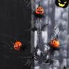 Gothic Flowers Artificial Maple Leaf Pumpkin Scary Fake Plants  Halloween Scary Props