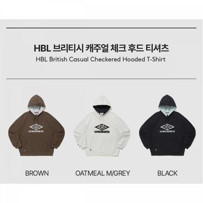 Umbro Unisex Hbl Casual Check Hoodie Uq111chd21