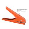 8mm Hole Punch 8mm Single Hole Punch Ergonomic Labor Saving Handheld 1 Hole Puncher for Paper Plastic Band Paper Hole Punch