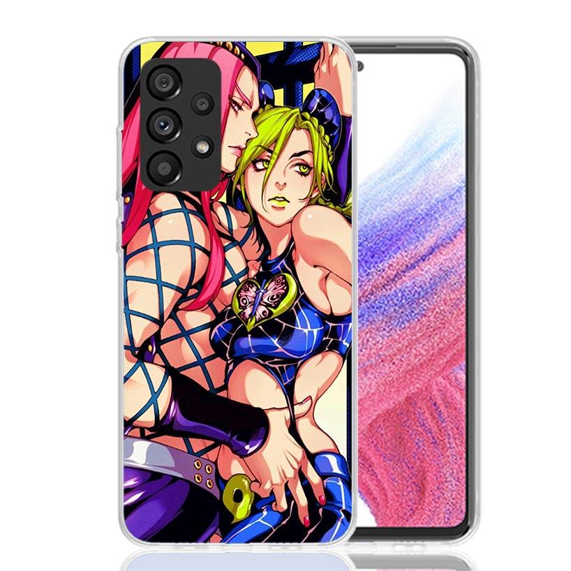 JoJo's Bizarre Adventure Jolyne Cujoh Phone Case For Samsung Galaxy A17 A16 A14 A15 A13 A57 A56 A54 A55 A53 A37 A36 A34 A35 A33