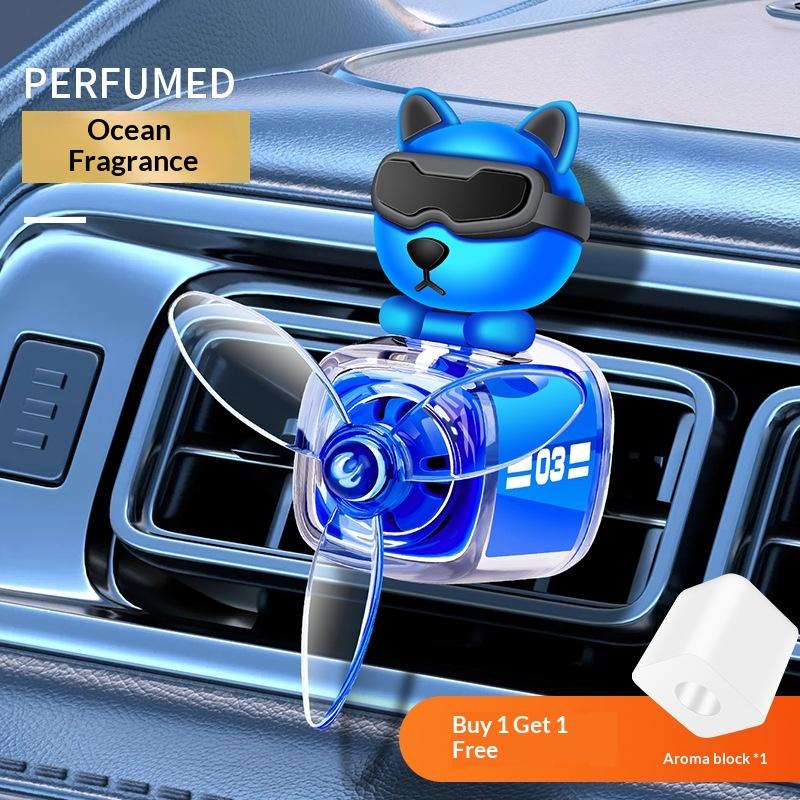 Car Vent Clip Air Outlet Aromatherapy Airplane Rotatable Cartoon Glasses Dog Interior Perfume Diffuser Cologne car accessories