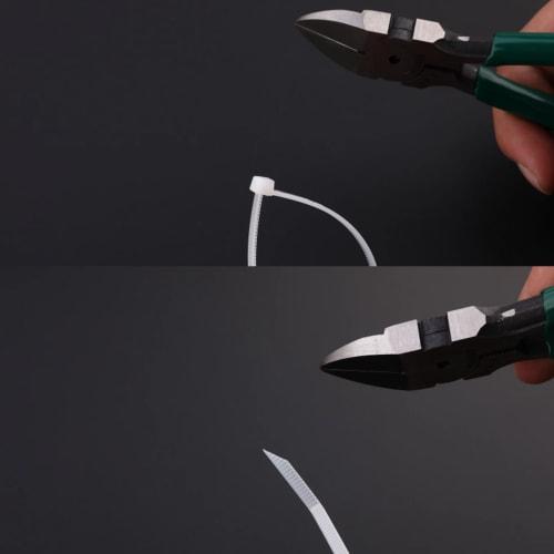 Thin-Blade Nippers, Precision Nippers, Powerful, Compact, Precision Plastic Nippers, Precision Work Tool for Plastic Models, Delicate Work Tool, Taper