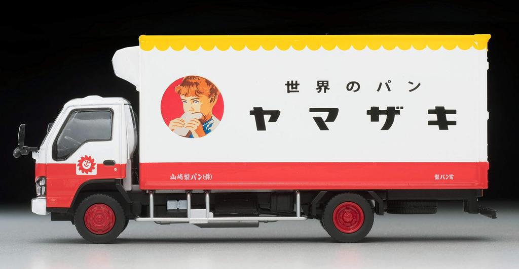 Tomica Limited Vintage Neo Scale Isuzu Elf Panel Van Finished 1/64 LV-N195b (Yamazaki Pan) -