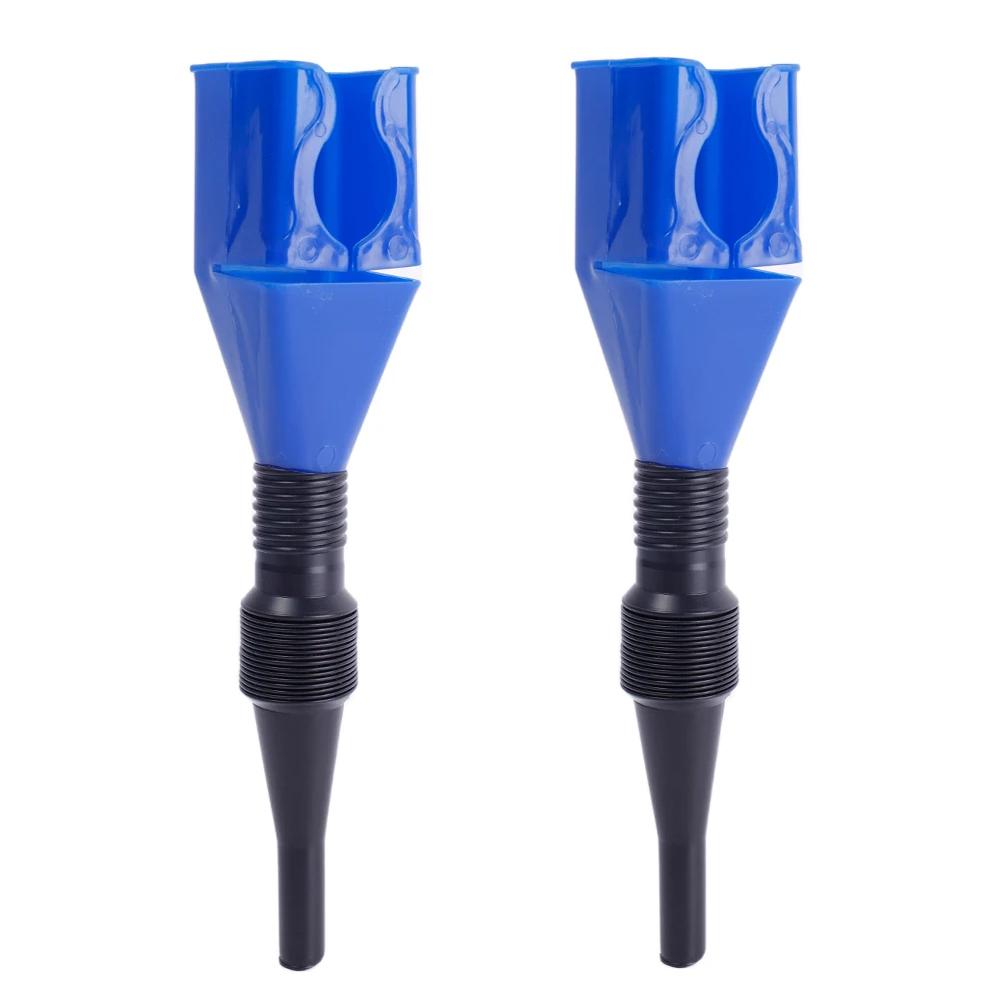 Car Refueling Funnel Folding Telescopic Hose Refueling Funnel Portable Hands-free Refueling Funnel Car Oil Filling Equipment