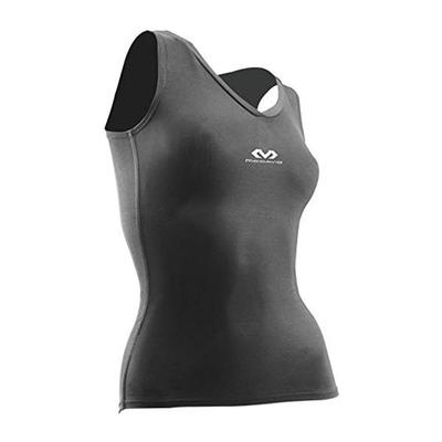 Compression Innerwear Tank Top M885W V Tank Compression Sweat Wicking Quick Drying Performance Fatigue M Black Sports Training Basketball [McDavid]