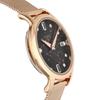 TIMEX Transcend Celestial Watch, 31mm, Black Dial, Brass, Mineral Glass, Quartz Movement, Women's, Pink Gold, TW2V52100, Philippines