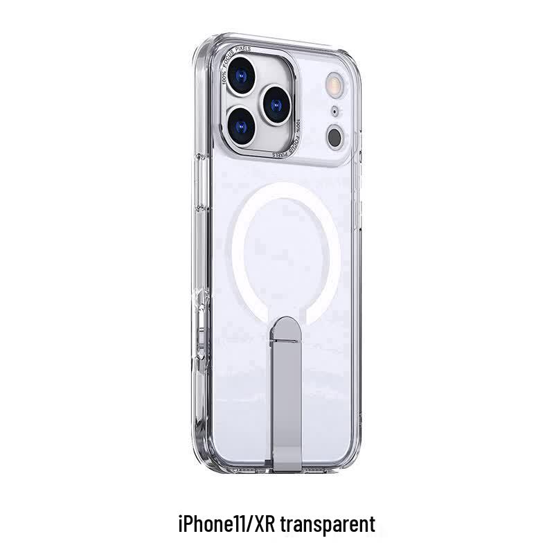CAXITON Магнитная подставка Прозрачный чехол для iPhone 11/XR