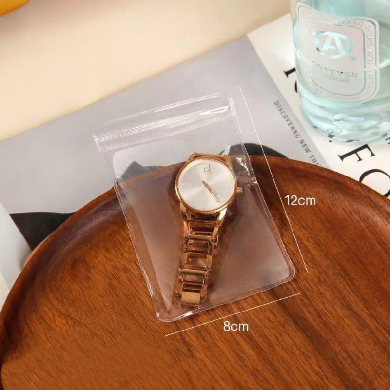10-200Pcs Jewelry Storage Bag Anti-Oxidation Transparent Jewelry Organizer for Earring Necklace Bracelet Ring Holder Ziplock Bag
