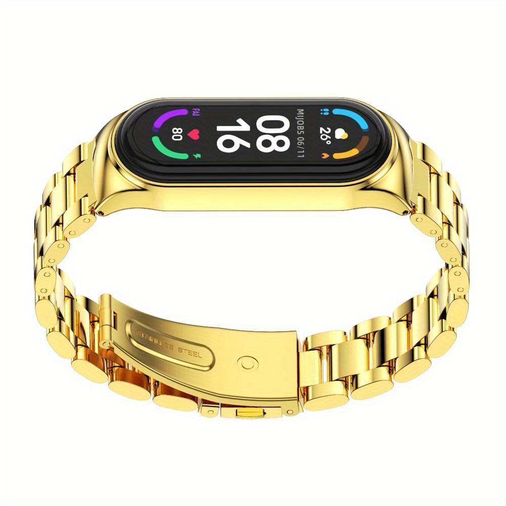 Strap for Mi Band 8 7 6 5 4 3 Metal Correa Mi Band 6 Bracelet Opaska Mi Band 5 Wristband Pulseira Miband Watch Bend NFC
