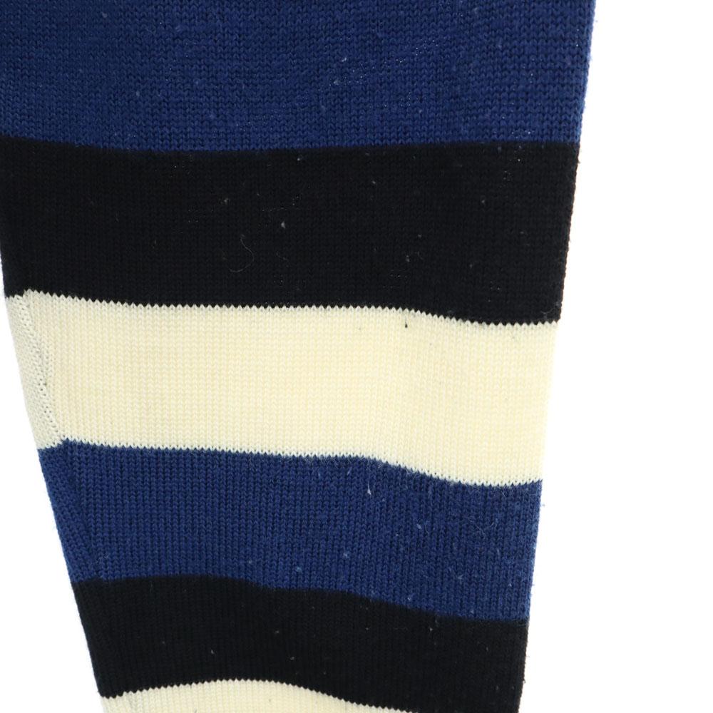 A Bathing Ape Wool Blend Border Long Sleeve Sweater L Knit Men's Used