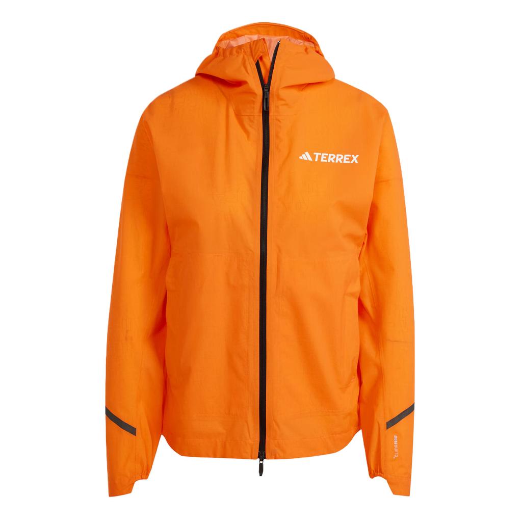 Adidas Fashionable Soft Comfortable Versatile Outdoor Hiking Moisture-Wicking Jacket Women Jacket Half-Impact-Orange KA5870