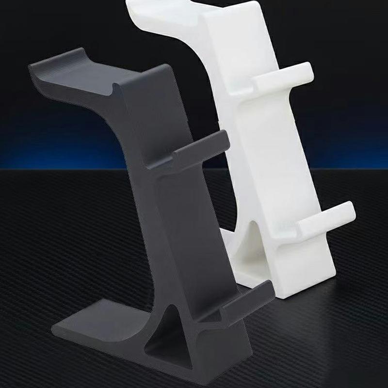 3D Printed Multi Functional Headphone Stand 2in1 Gamer Handle Hanger Gaming  Headset Bracket Desktop Display Shelf Space Saving