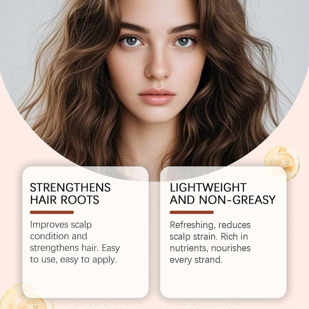 EELHOE Batana Hair Care Essential Oil Nourishes Dry Hair, Protects Hair Strands, And Is A Hydrating Hair Care Essence