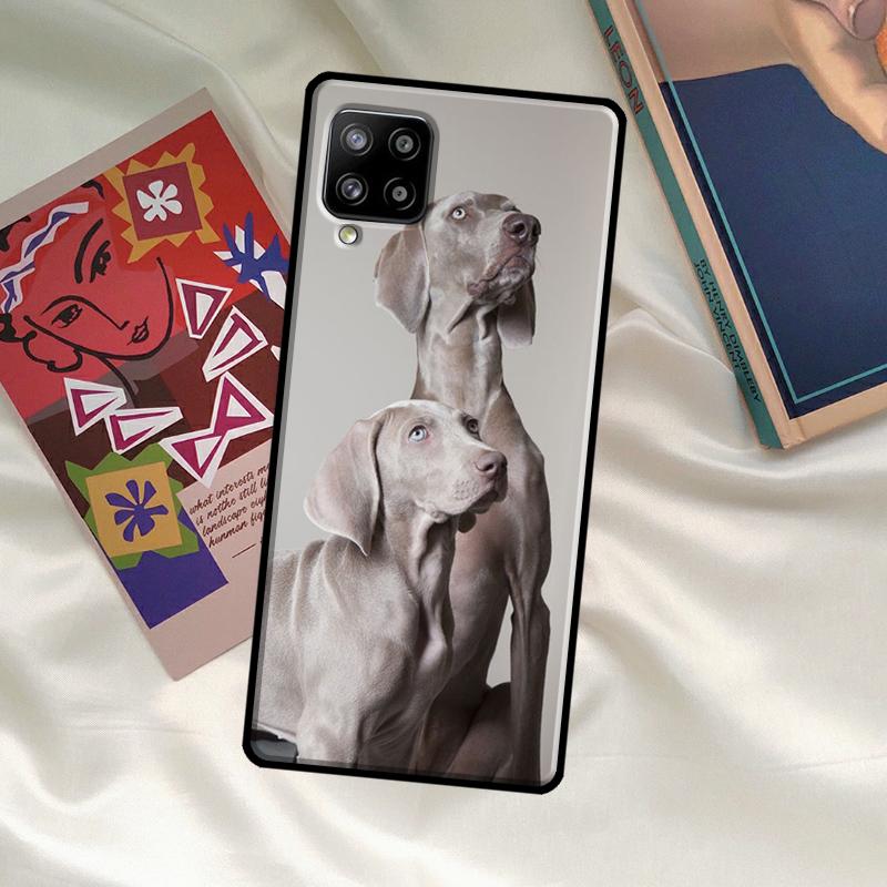 Weimaraner Dog Case For Samsung Galaxy A33 A13 A36 A56 A23 A52 A32 A12 A54 A34 A14 A16 A26 A53 A15 A35 A55