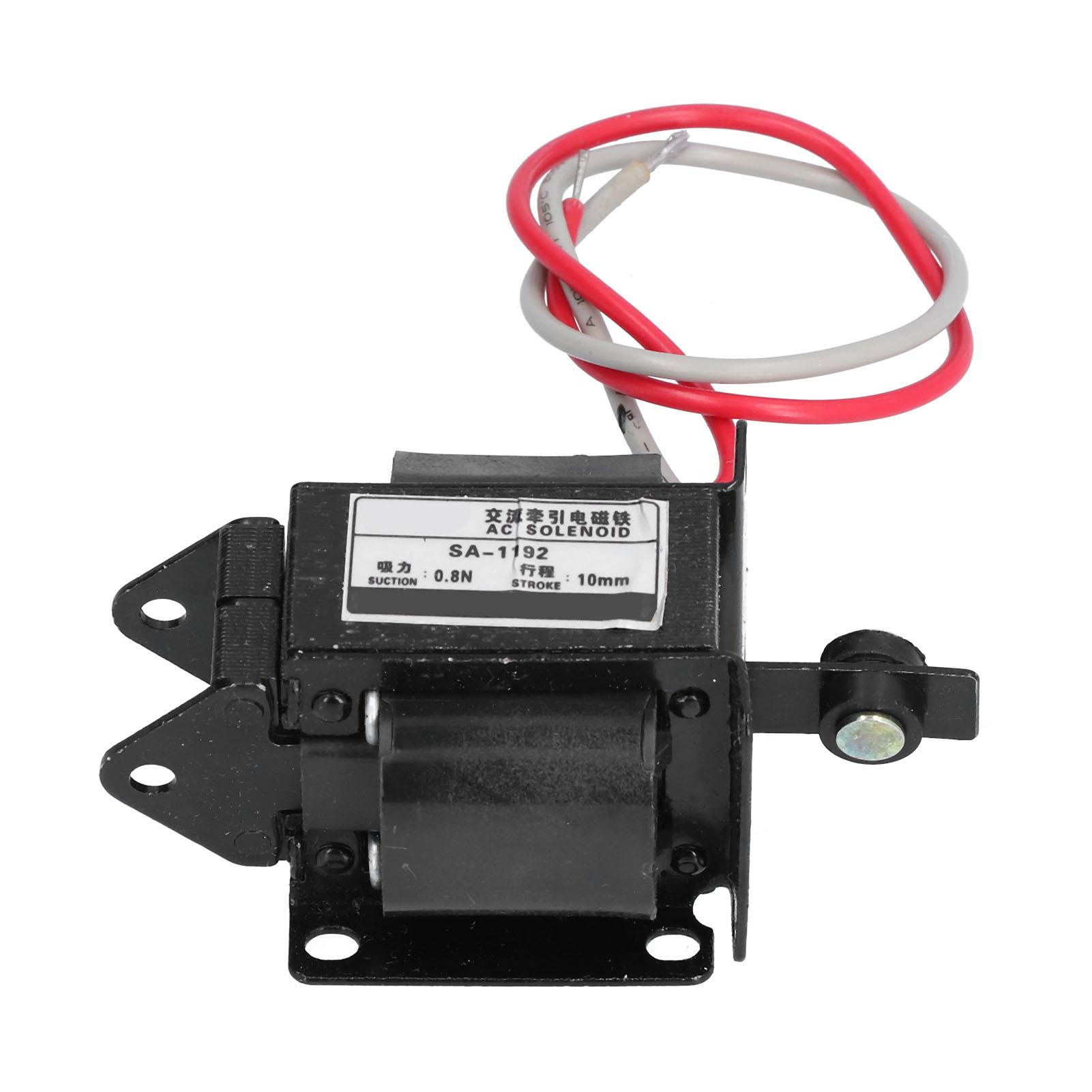 

BERM AC Solenoid Electromagnet Traction Push Pull Electric Magnet AC220V SA1192