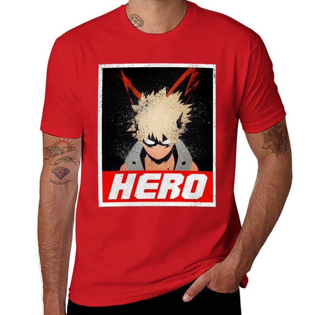Hero TShirt Animal Prinfor Boys Funnys Mens Clothing