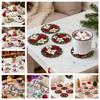 2D Wooden Coffee Cup Set Insulated Tea