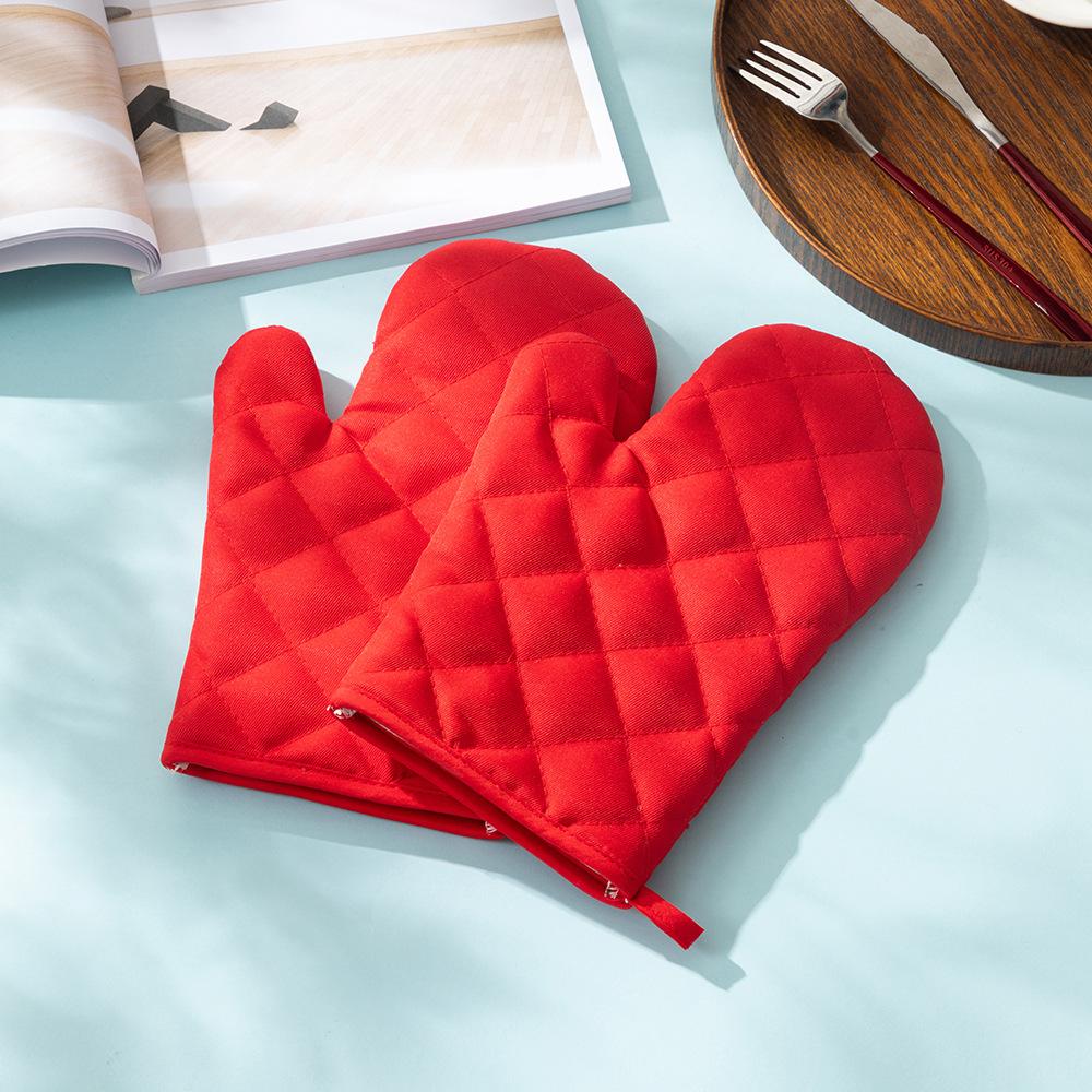 

Домашние прихватки для духовки, утолщенные изолированные прихватки для микроволновой печи, кухонные принадлежности для выпечки, набор, устойчивый к высоким температурам