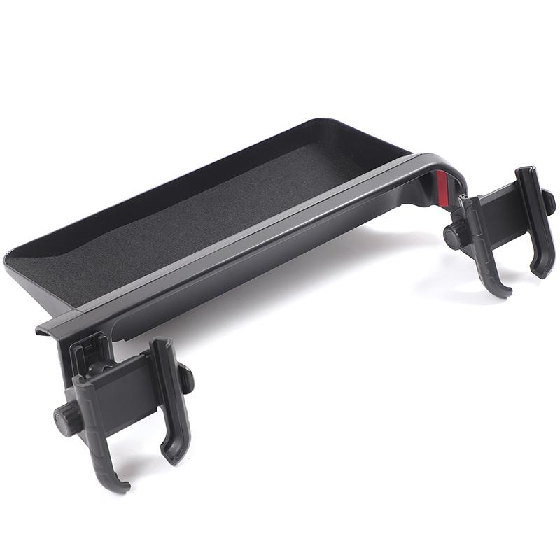 Car Center Console Navigation Screen Storage Box Phone Holder Mount For Toyota Land Cruiser Prado 24-26 Interior Car Accessories