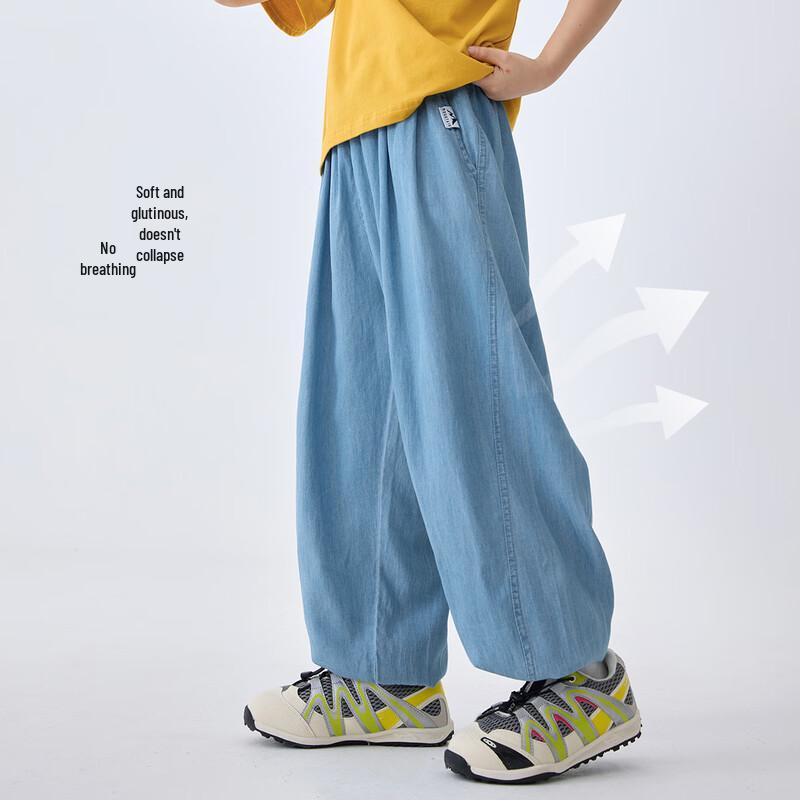 Boys' Tencel Denim Summer Casual Pants