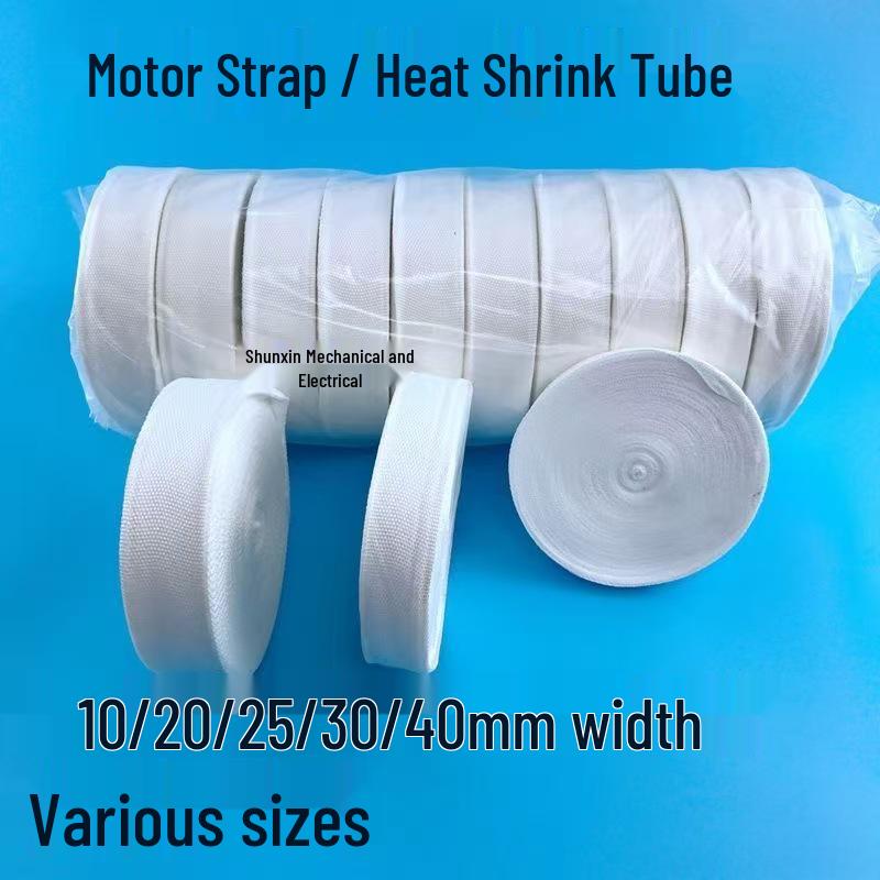 

Polyester Heat Shrink Tubing for Motor Accessories (Widths: 10, 20, 25) - Copper Wire Tie Band Insulation 10mm Heat Shrink Band
