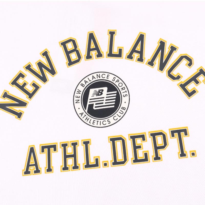 New Balance Uni College Club ShorT Sleeve T shirT Nbnef21593 10