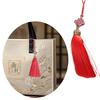 Delicate Handwoven Chinese Knot Pendant Tassels Pendant Charm for Traditional Culture Enthusiasts and Unique Gifts