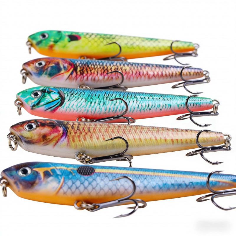 3DPrinted Lure Bait Set Floating Sinking Pencil9cm9.6gHard bait for long-distance casting, mimics bass, catches fish without fai