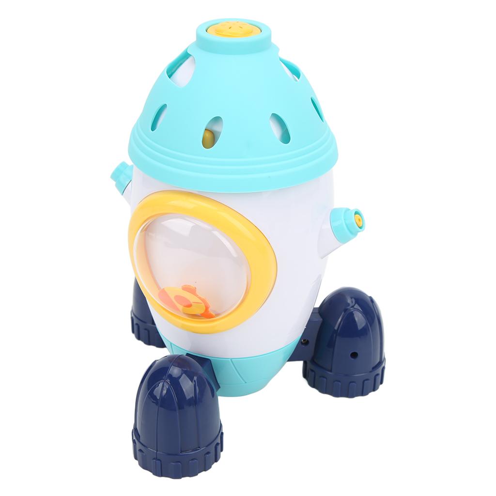 Space Rocket Spray Toy Rotatable Splash Water Toy Kids Summer Tool for ParkGarden Yard