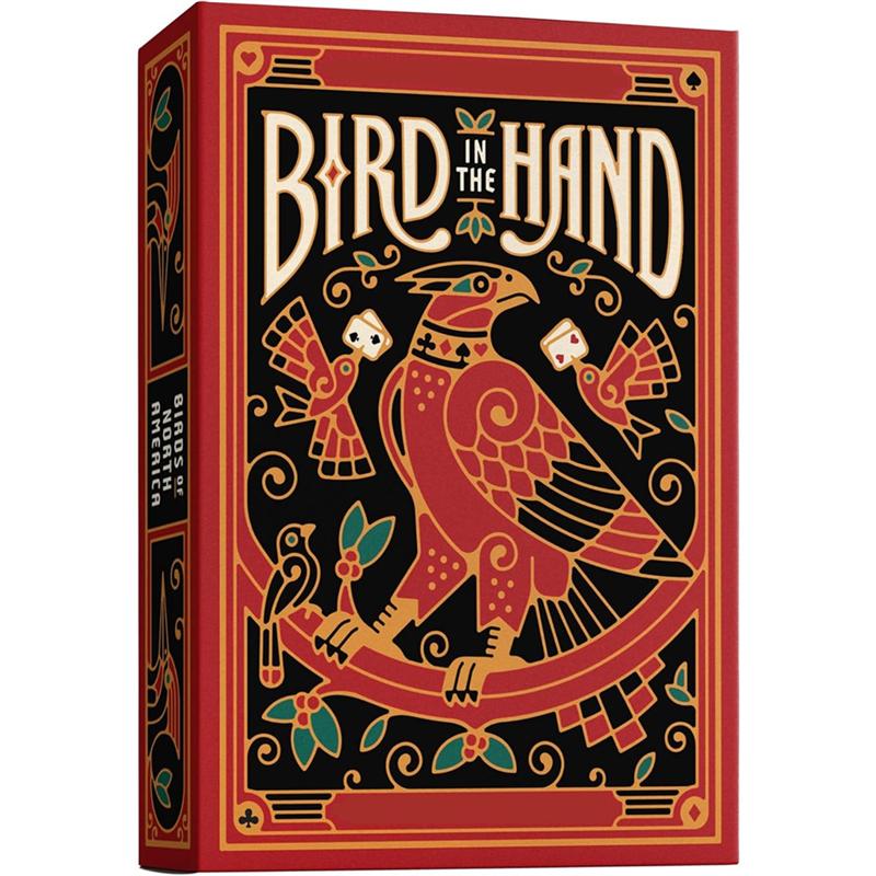 

M-Modern-Stunning Custom Art Bird In The Hand Themed Playing Cards 54 Pieces Featuring A Unique Bird Design On Each Card Deck