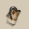Soft Waxy Cowhide Bucket Bag New Large-capacity Commuter Bag Niche Casual Shoulder Leather Women's Bag