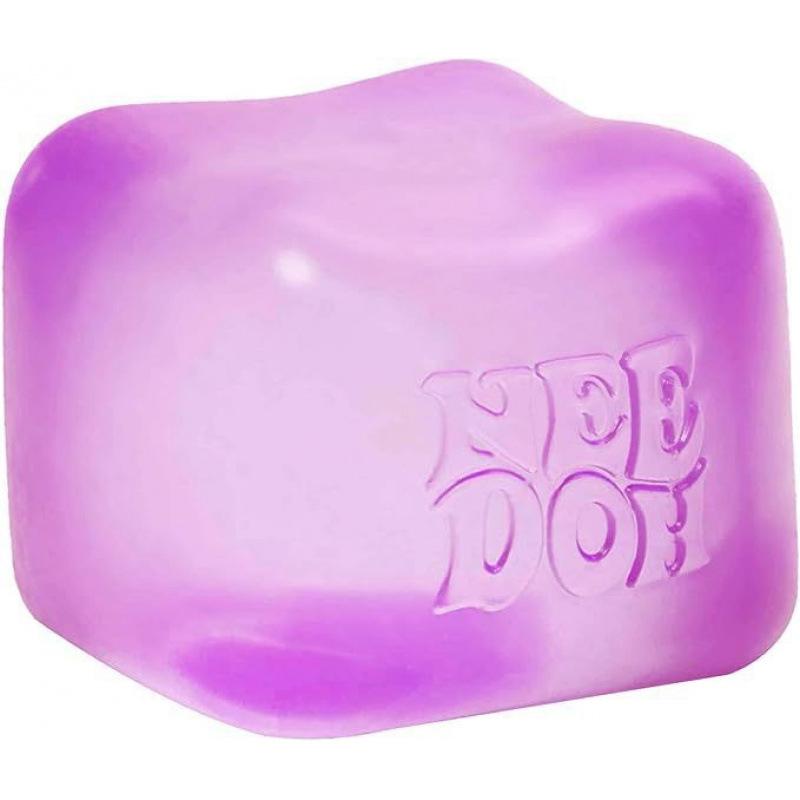 New Needoh Mini Nice Ice Cube Squishy Toys Baby 4 Pack Slow Rebound Stress Relief Sensory Fidget Non-toxic Balls for Kids Adults