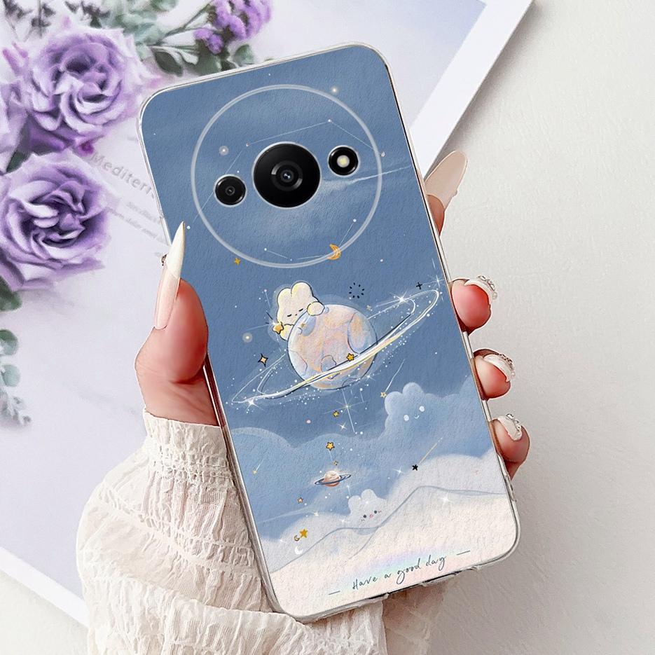 Für Xiaomi Redmi A3 A3x A4 Hülle RedmiA3 Pro Stilvolles Bemaltes Cover Weiche Dünne Handyhülle Für Xiaomi Redmi A3 Pro A3x RedmiA4 Schale