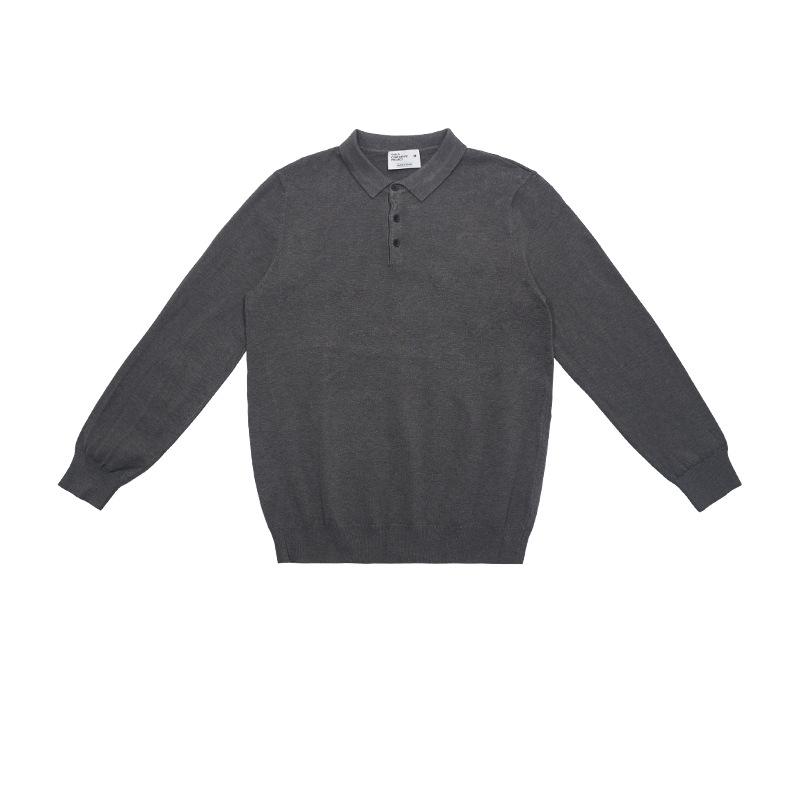 Vintage Wool Polo Sweater Soft Fluffy Knit for Men Women - Perfect for Autumn Winter Small серый 2790₽