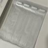 Zippered 4-Compartment PVC Notions Bag - White