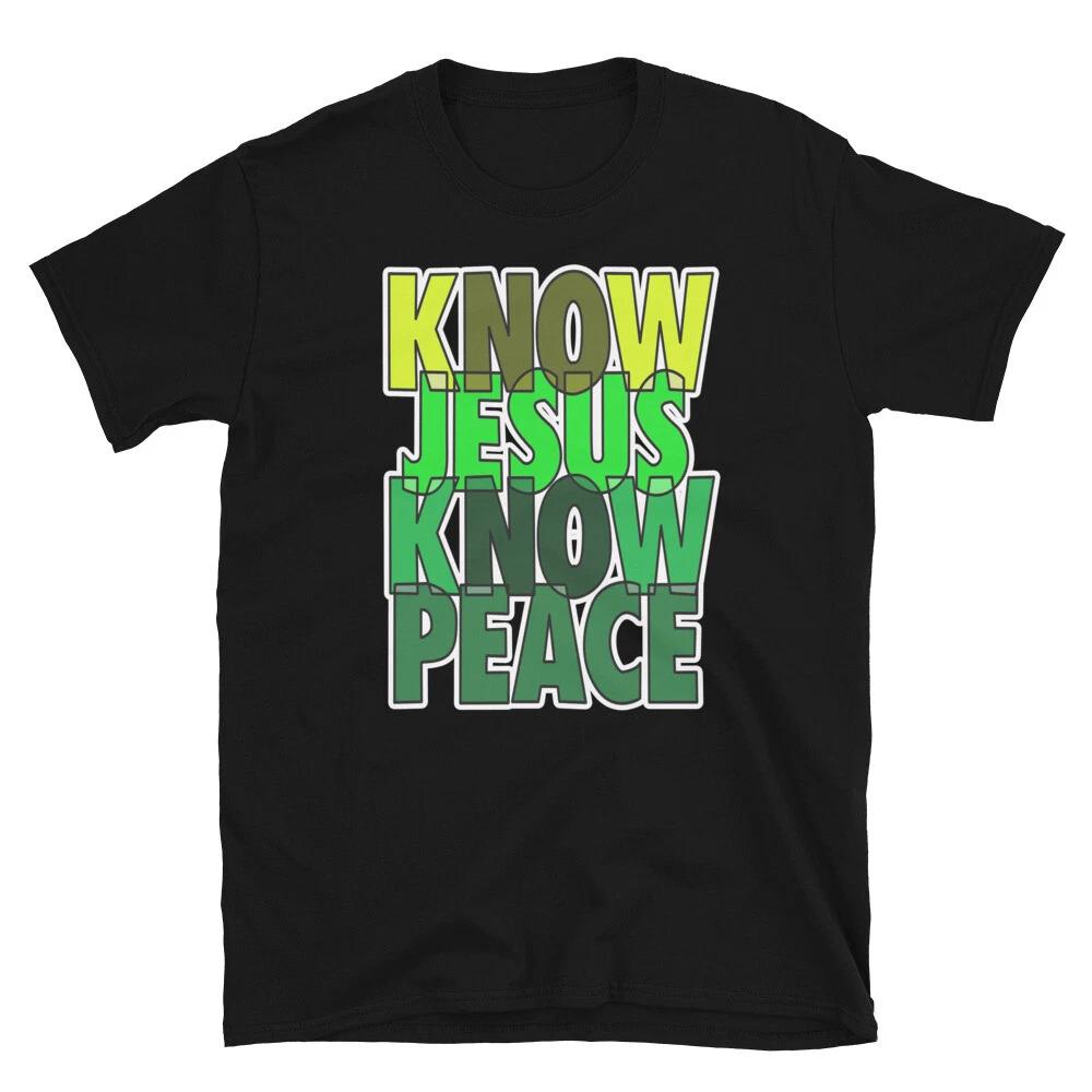 

NO JESUS NO PEACE SPIRITUAL GRAPHIC Short-Sleeve Unisex T-Shirt L