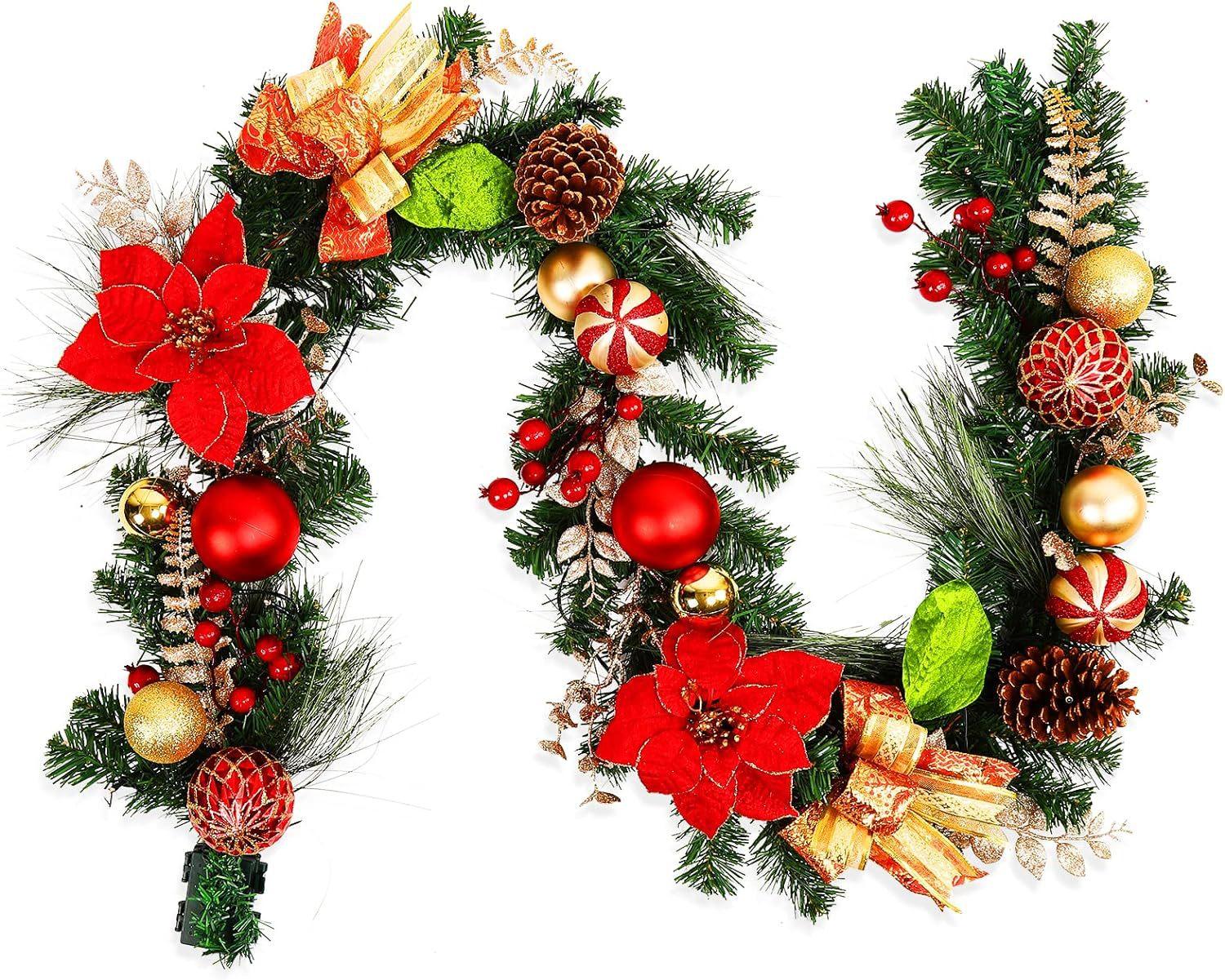 

Хит продаж за границей Оптовая продажа Рождественский ротанг Отель Магазин Дом Рождественское украшение Ротанговый цветочный венок Рождественское украшение Type A