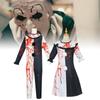 Creepy Summer Horror Movie Clown Cosplay Outfit For Halloween And Events