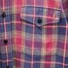 RRL 90s Old red 3 star initial tag Long sleeve Check shirt Men's Used