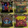 Band G-Grateful D-Dead Cushion Cover Home & Car Dual-Scene Pillow Cover: Reversible for Premium Comfort