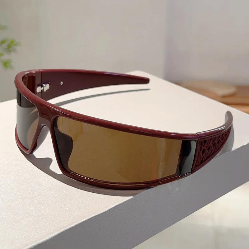 Luxury Brand Designer Vintage Future Sunglasses Women For Men Sun Glasses Punk Party Outdoor Riding Driving Sport Goggle Uv