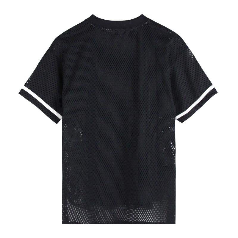 Nike Als W Nsw Top Kurzarm Netzstrick Rundhalsausschnitt Pullover T-Shirt Damen Oberteile 893674-010