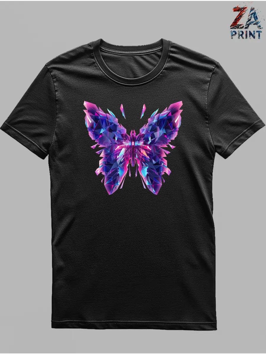 Beautiful butterfly print T-shirt M