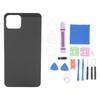 Back Cover Glass Housing Door Replacement with Pre Installed Tape Repair Tools for Google Pixel 4 Black