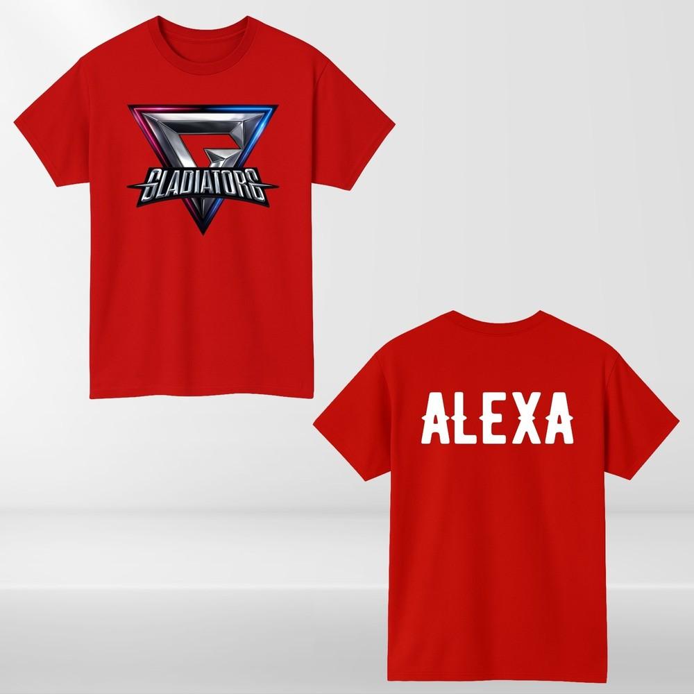 Personalised Gladiators Adult Kids TShirt Gaming Team Gamer 90s TV Show Xmas S