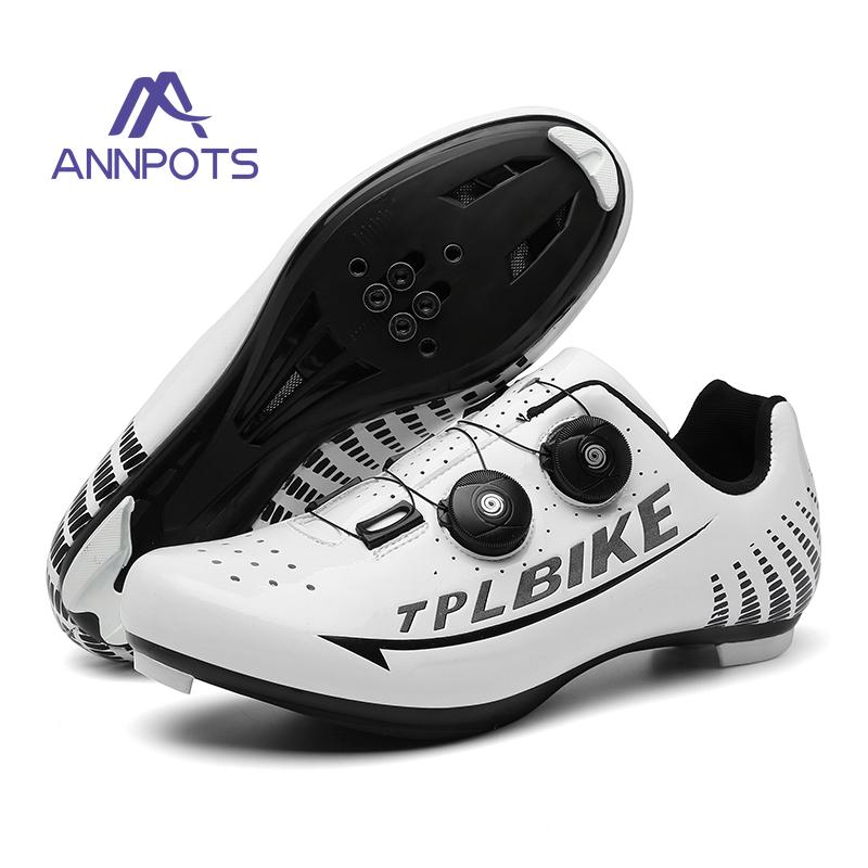 New Men s Mountain Bike Sneakers Women s Road Cycling Shoes Cycling Sneakers Cleats Anti-slip Cycling Road Shoes Training Shoes 36