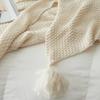 Knit Blankets Throw Blanket With Tassel Soft Bohemia for Bed Sofa Cover Bedspread Decor Blankets