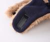 Conectaile Toddler Kids Winter Warm Hat with Ear Flaps for Outdoor Activities and Cold Pilot Cap for Navy Blue Weather, Boys, Skiing,