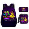 Timeless Unique Cool unicorn Pupil School Carrier Laptop Rucksacks 3D Pattern Oxford Water-resistant Boys/Girls Trip Backpacks